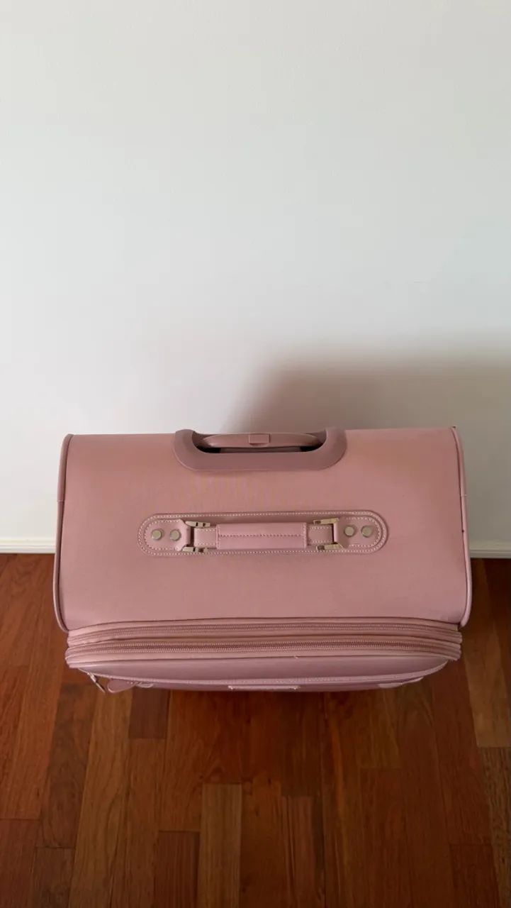 Mala grande Samsonite rosa - Foto 4