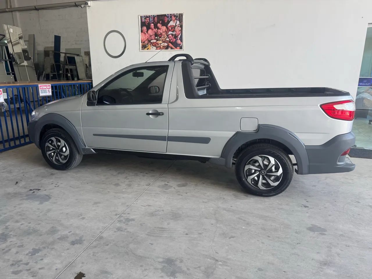 Fiat Strada Working Hard 1.4 Fire Flex 8V CS 2018 - Foto 4