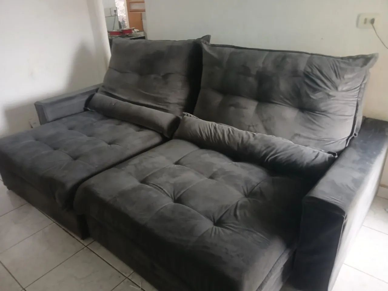 Sofá usado bem conservdo