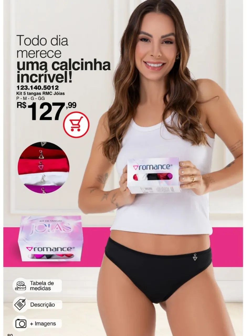 Kit calcinha 