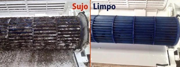 Limpeza e instalação de ar condicionado 