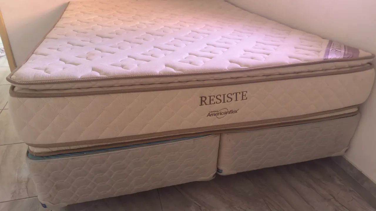 Cama king molas bipartido estado de nova.  - Foto 2