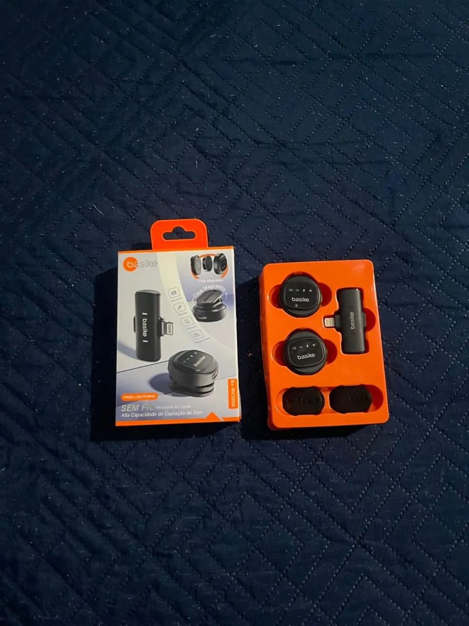 Microfone de lapela 