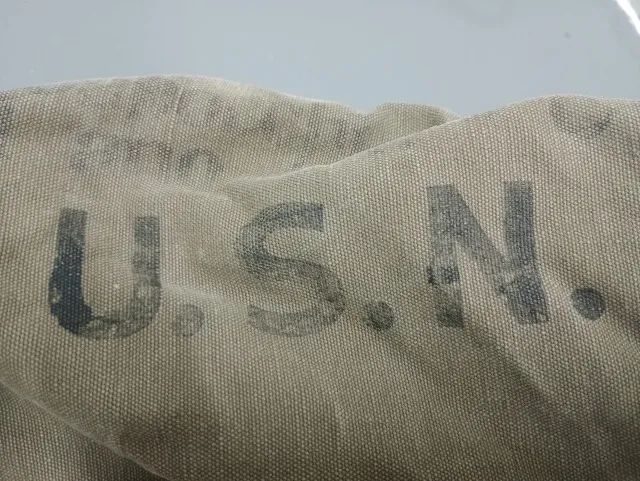 Mala duffle bag de lona antiga - Foto 2