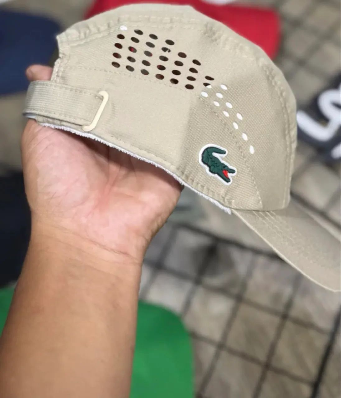 Boné Lacoste Sport dry fit - Foto 2