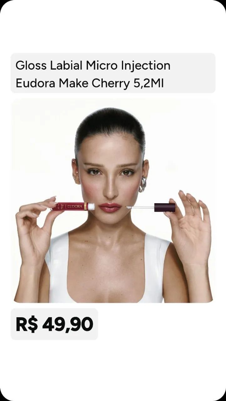 Baton preenchimento labial lançamento 