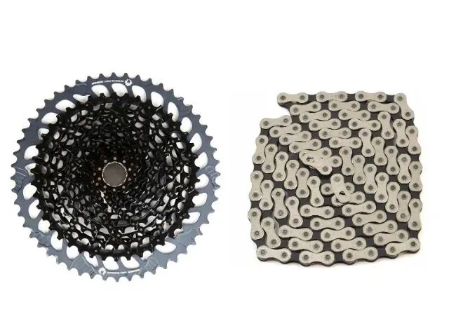 Kit Peças Sram GX Lunar 12v Cassete / Corrente e Roldanas