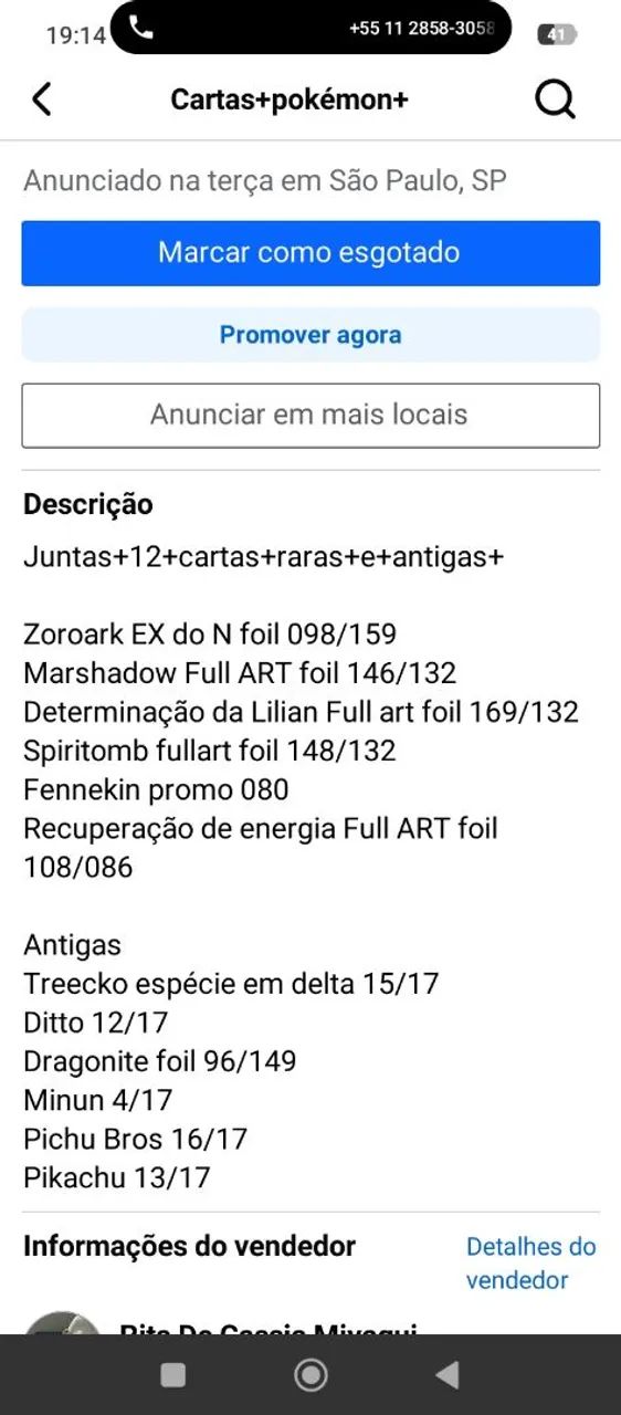 Cartas pokémon raras e antigas  - Foto 2