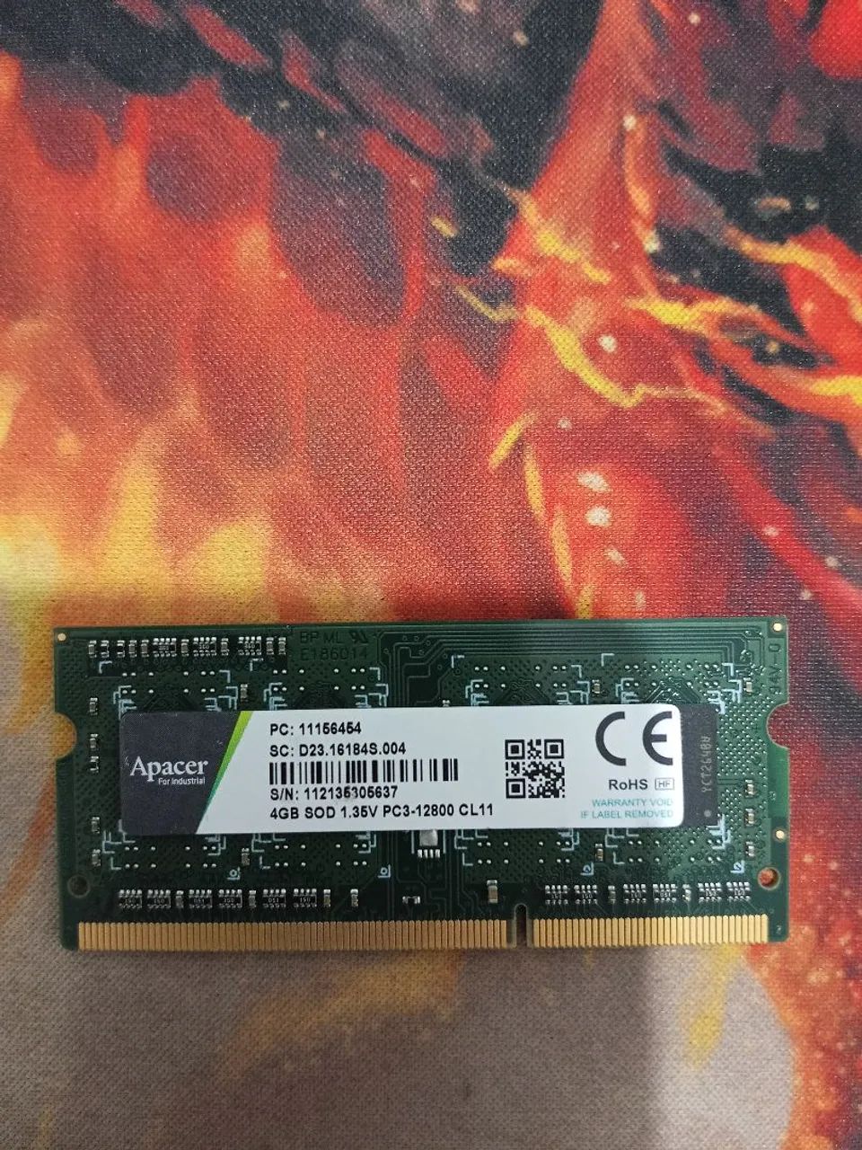 Memória RAM DDR3 4GB NOTEBOOK