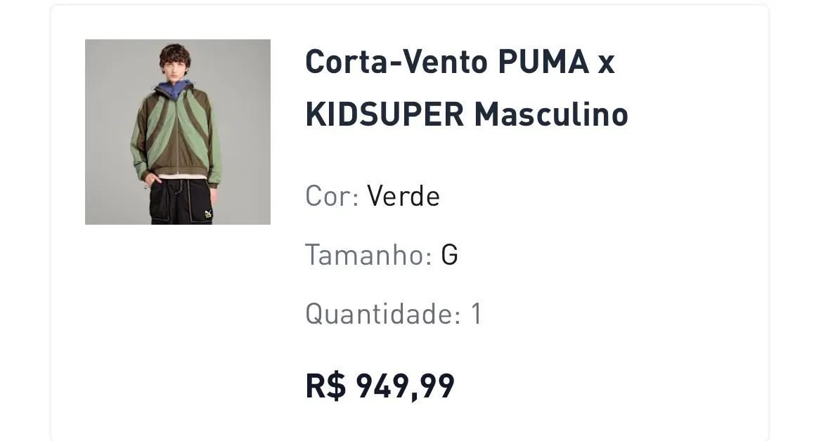 Corta vento puma