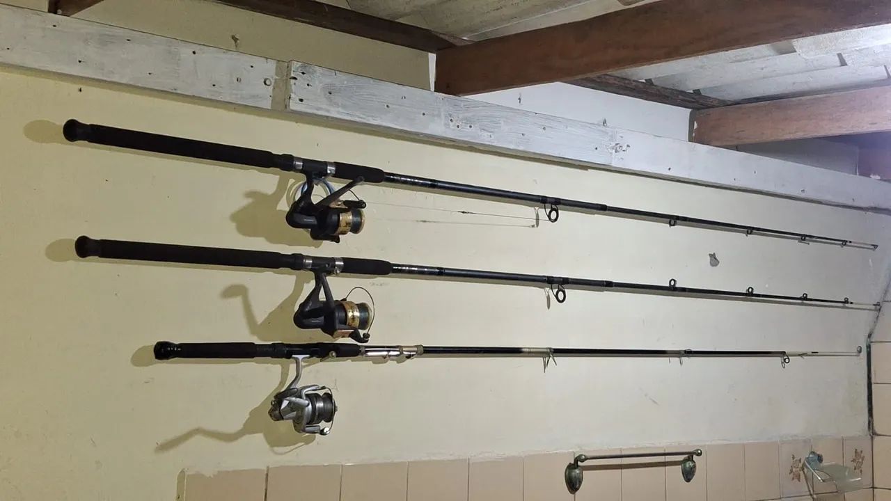  Vara de pescar, molinetes. - Foto 2