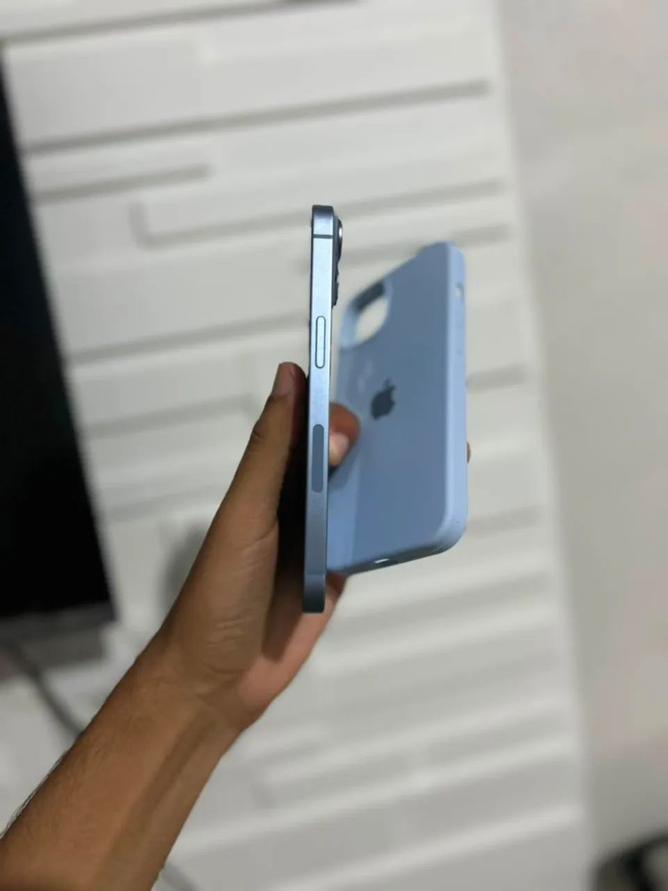 iPhone 14 azul 128gb impecável  - Foto 4