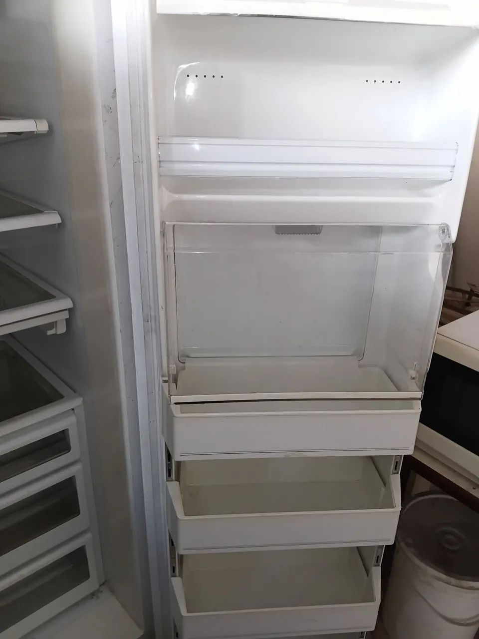 Refrigerador side by said funcionando perfeitamente e sem avarias  - Foto 4