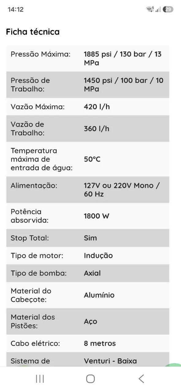 Lavadora de alta pressão  - Foto 5