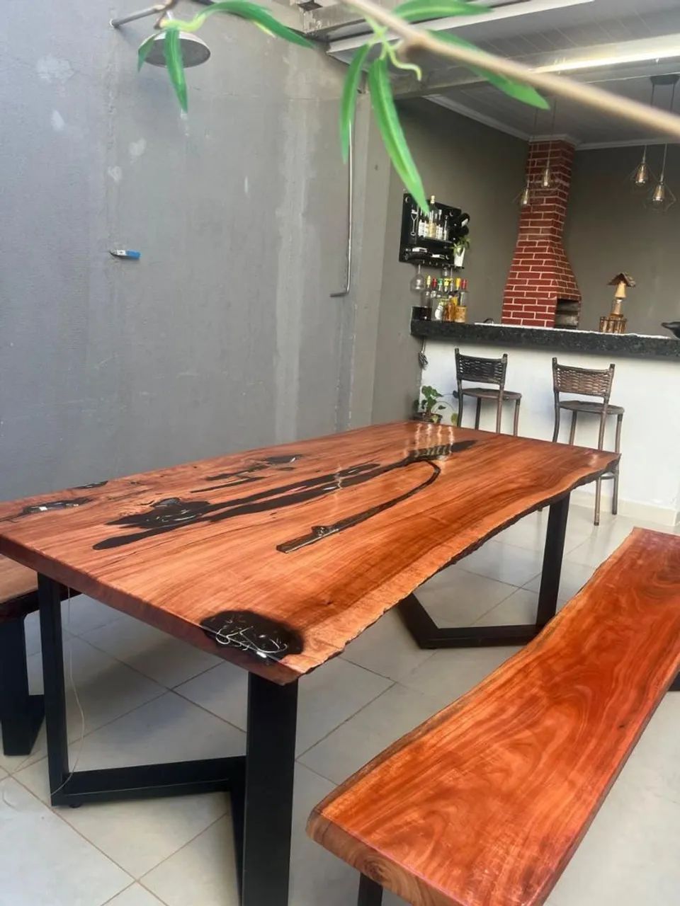 Mesa resinada  - Foto 2