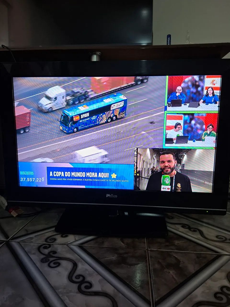 TV Philco 32" PH32M DTV LED Excelente - 400