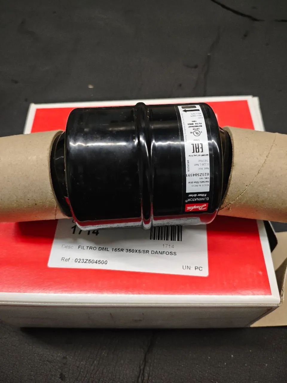 Filtro Secador DANFOSS DML 165R - 5/8" - REF: 023Z504500 - NOVO