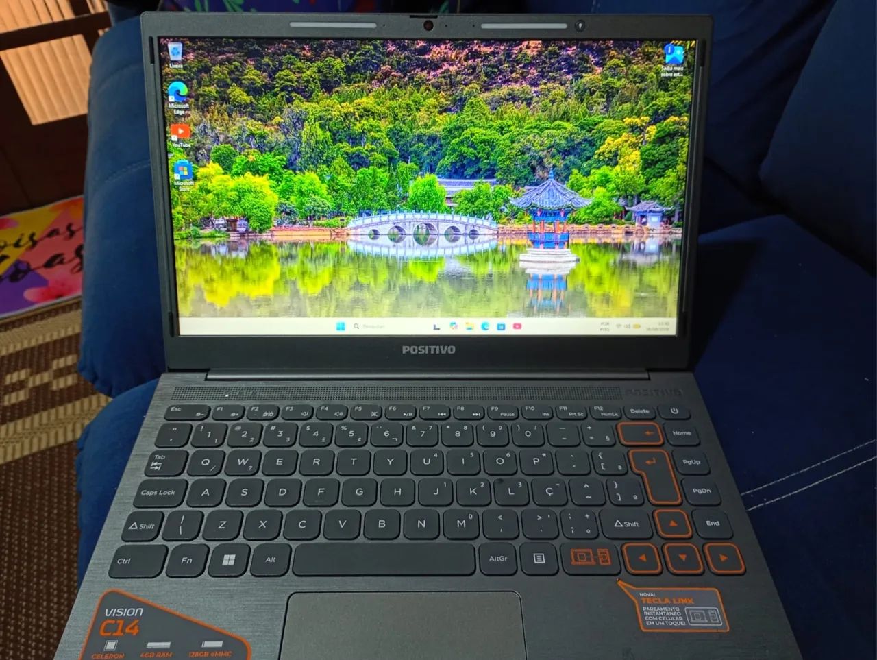 VENDO NOTEBOOK POSITIVO VISION C14 ? 02 meses de uso .  - Foto 3