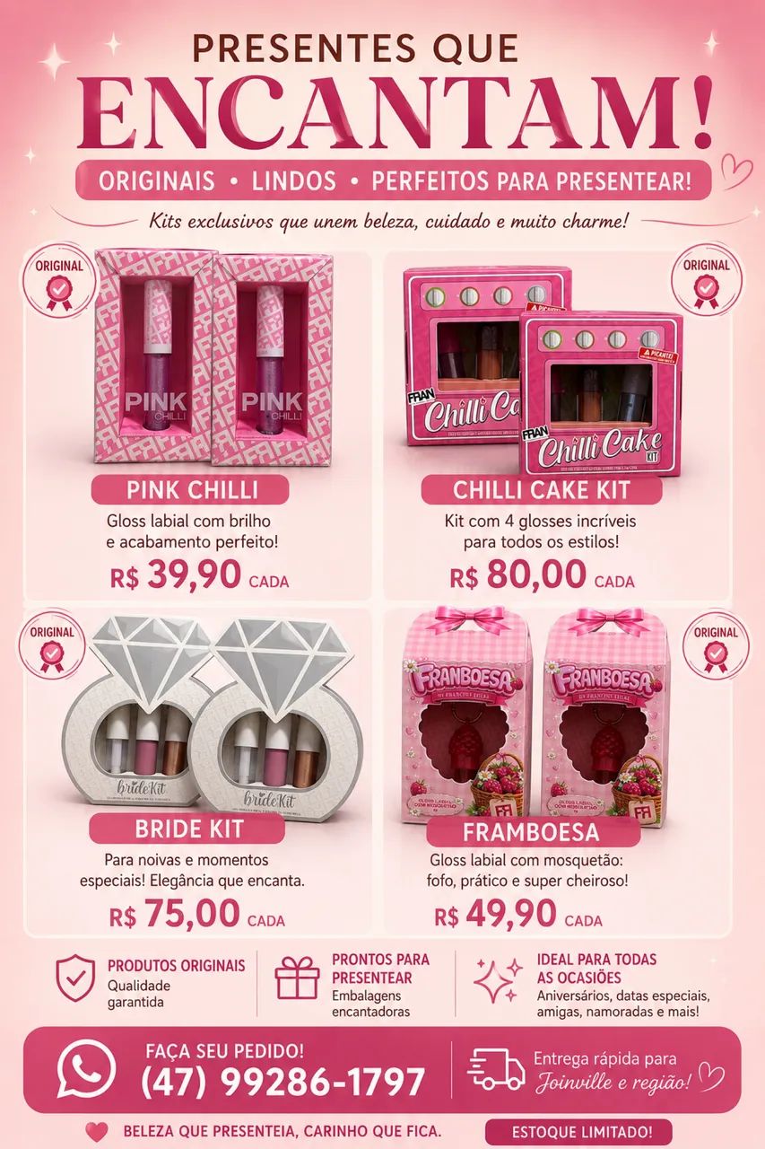 Vendo Gloss Chilli Cake Original  - Foto 2