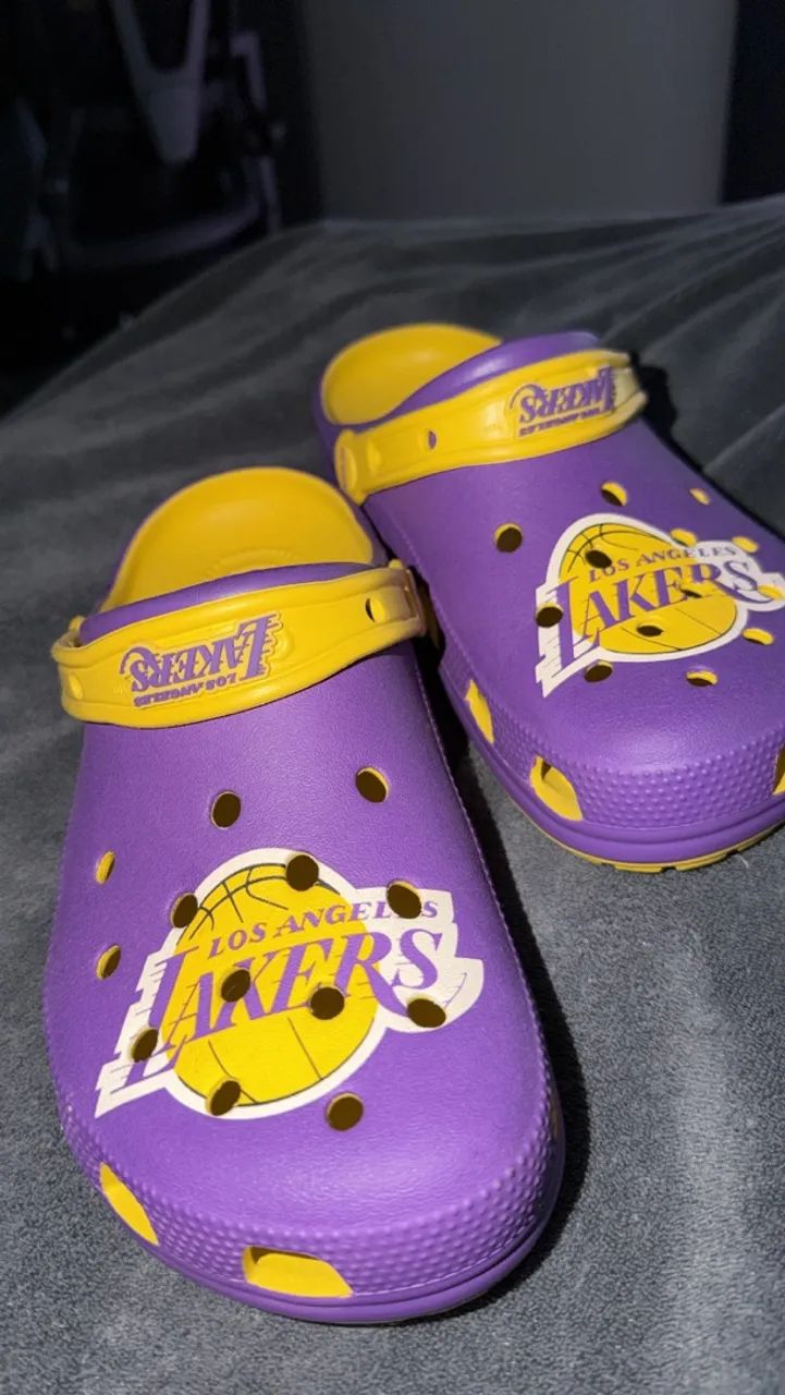 Crocs lakers  - Foto 2