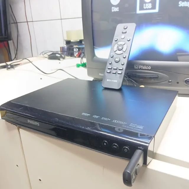 DVD Player (COM DEFEITO) Philips DVP2850X/78 - Foto 4