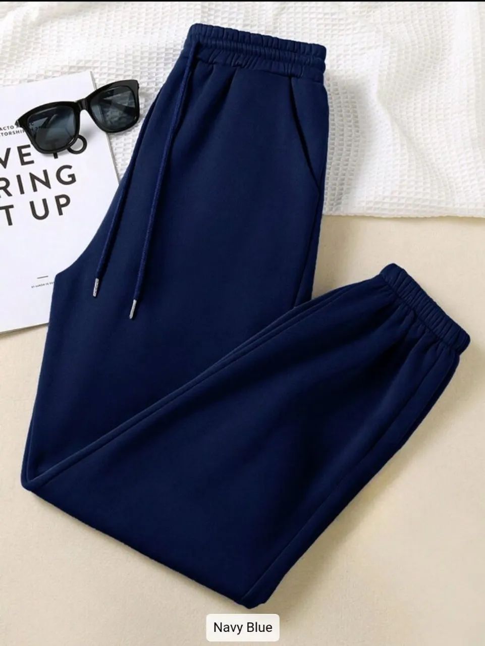 Calça Moletom Flanelada Com Bolso - Foto 4
