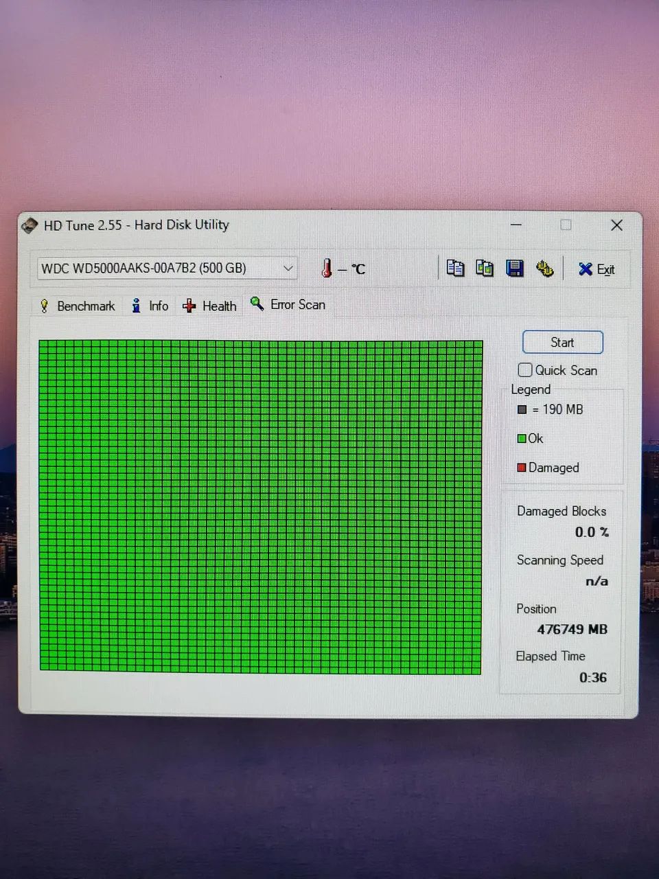 HD 500gb WD, saudável e sem bad block - Foto 4