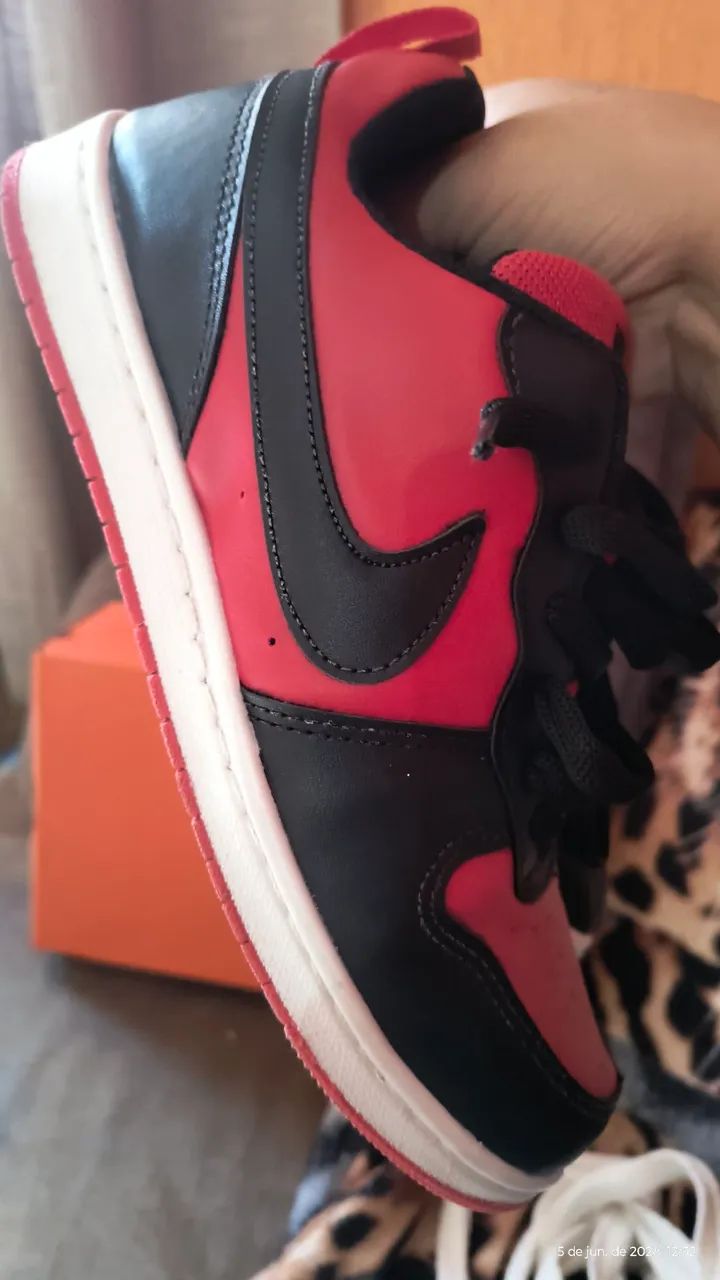 Tênis Nike Red em couro número 39 - Foto 5