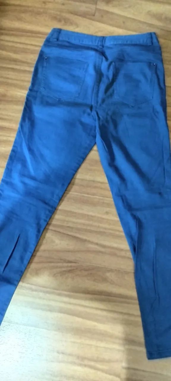Calça azul feminina 38 - Foto 3