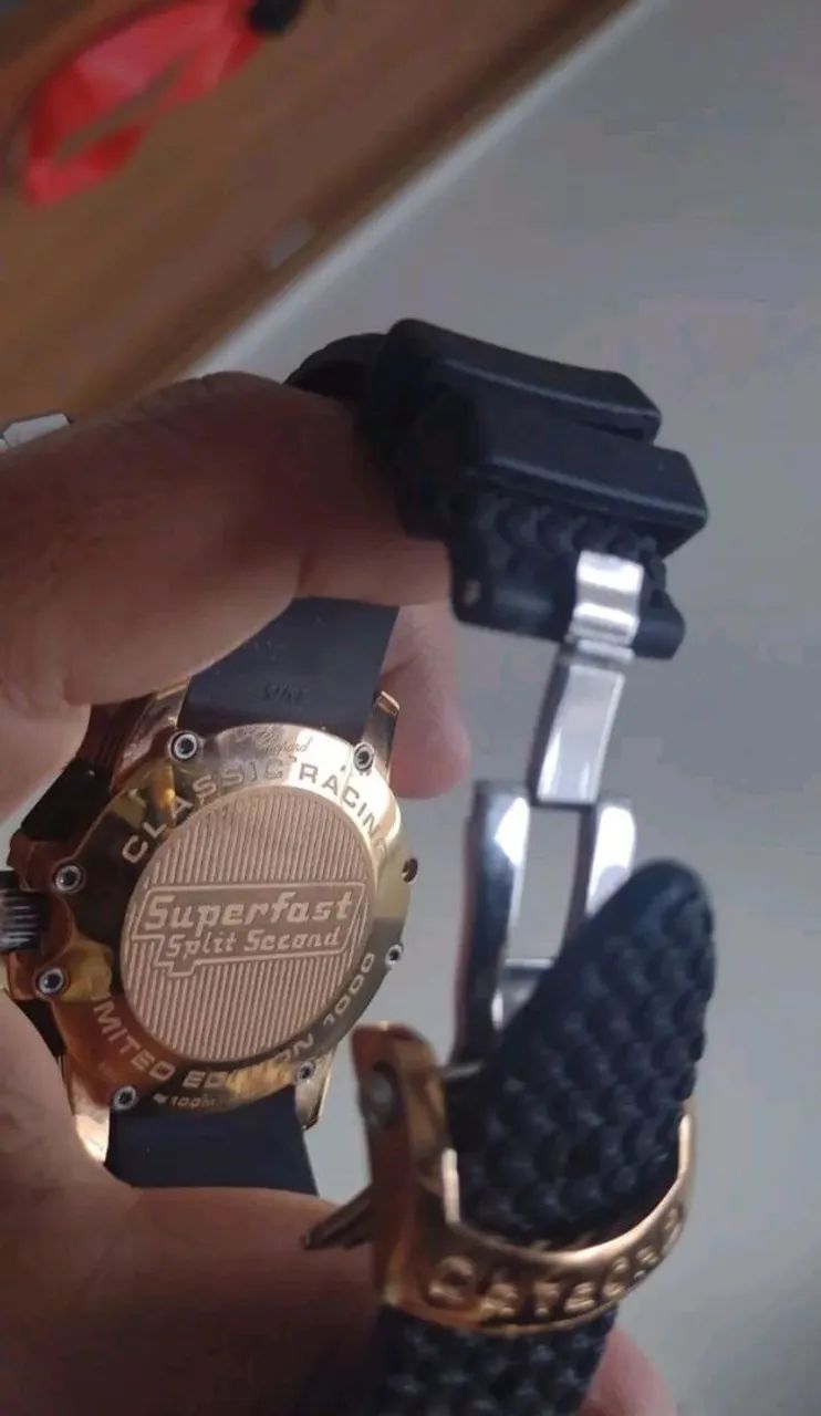 RELÓGIO CHOPARD- CHRONOGRAPH ( SEMINOVO  ) - Foto 4