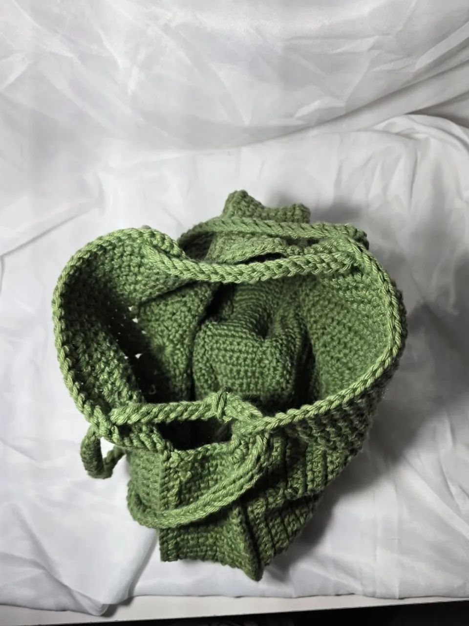 bolsa bucket em crochê - Foto 4