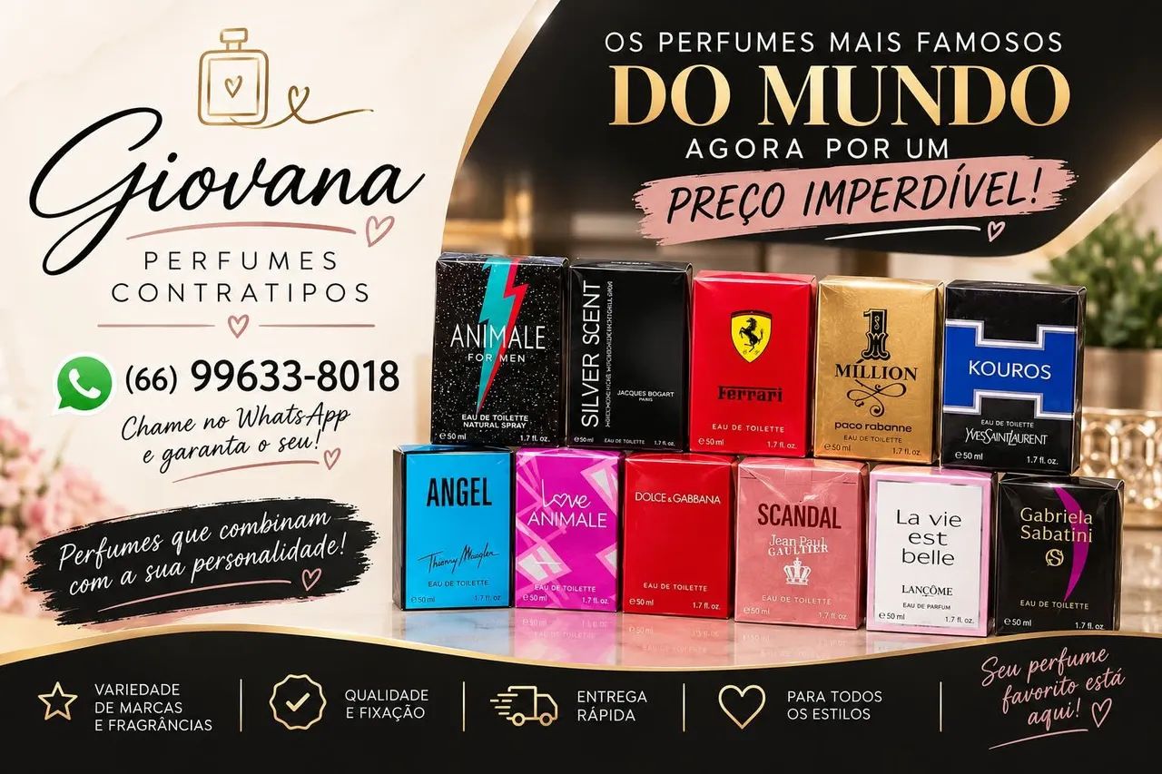 PERFUMES 50ML E 100ML - Foto 2