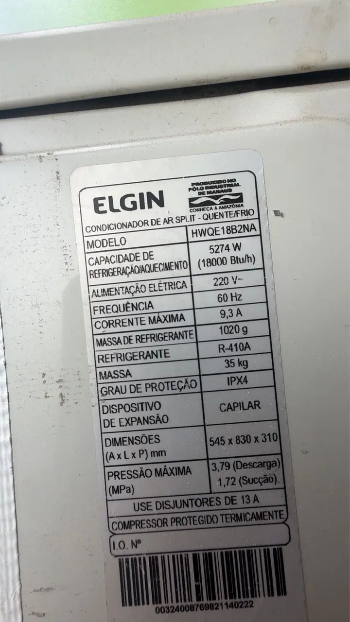 Ar condicionado 18000 BTU - Foto 4