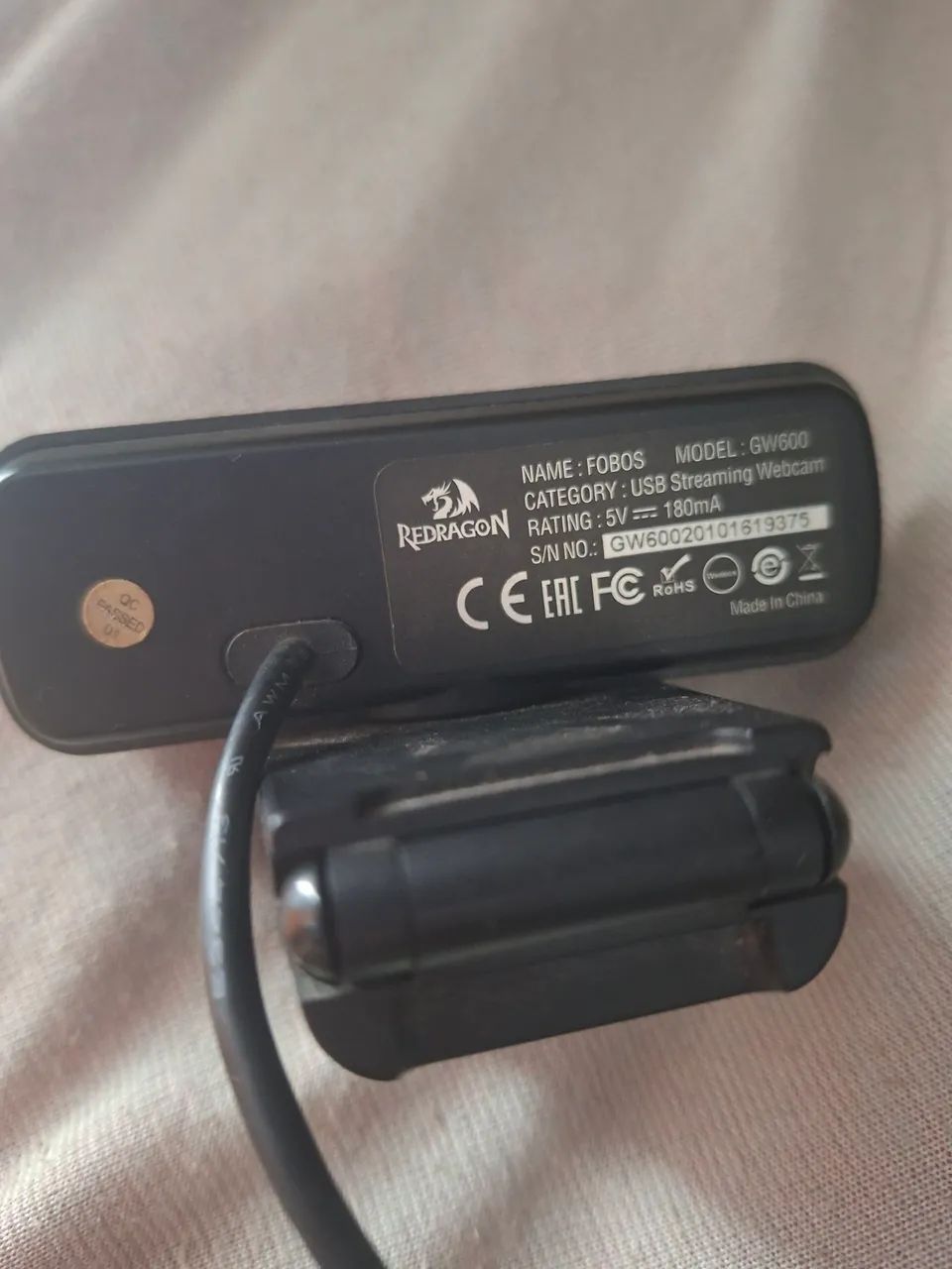 Webcam Redragon Fobos 720p HD - Foto 2