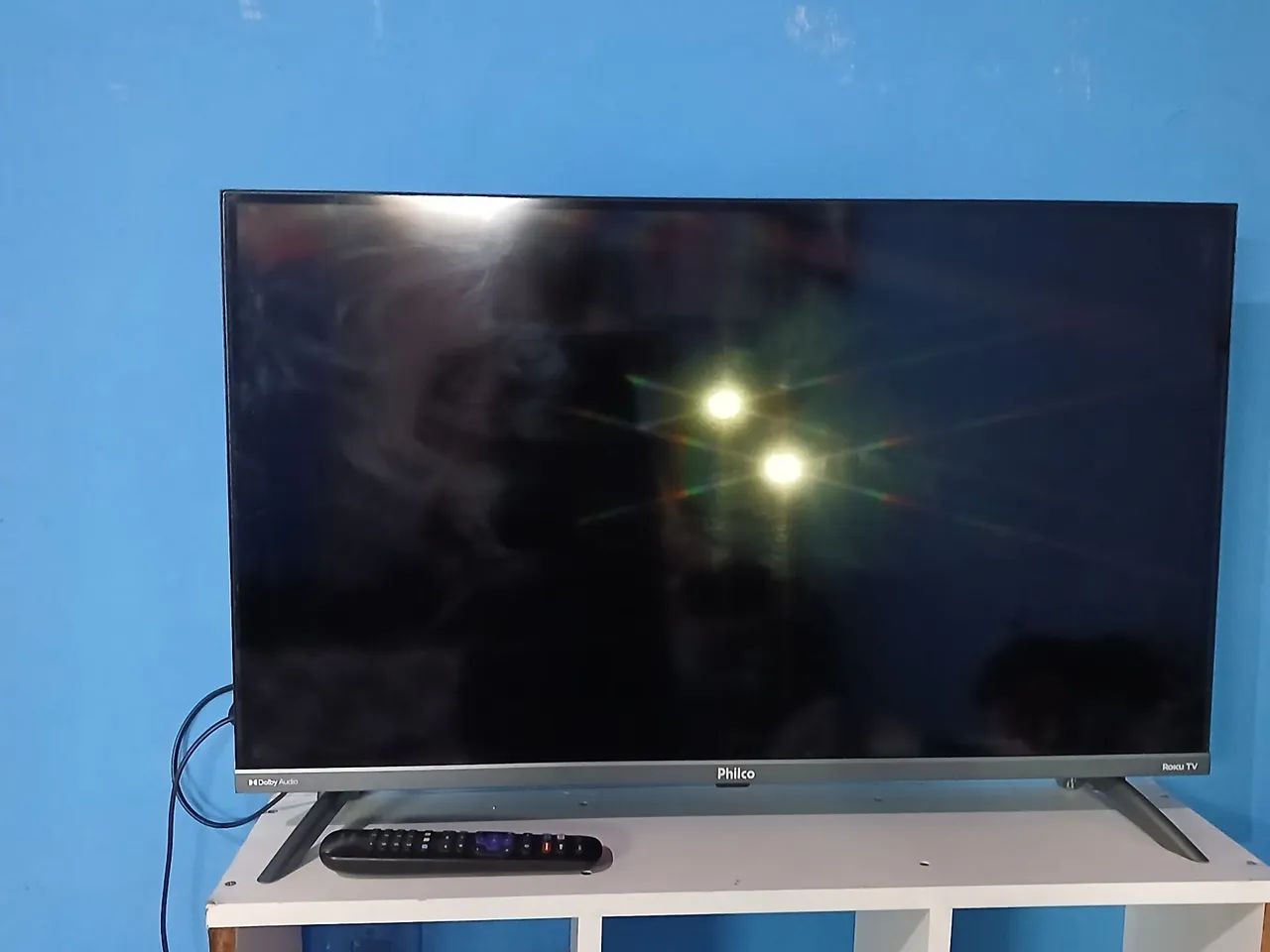vendo tv philco Roku de 32 polegadas em boas condições. - Foto 3