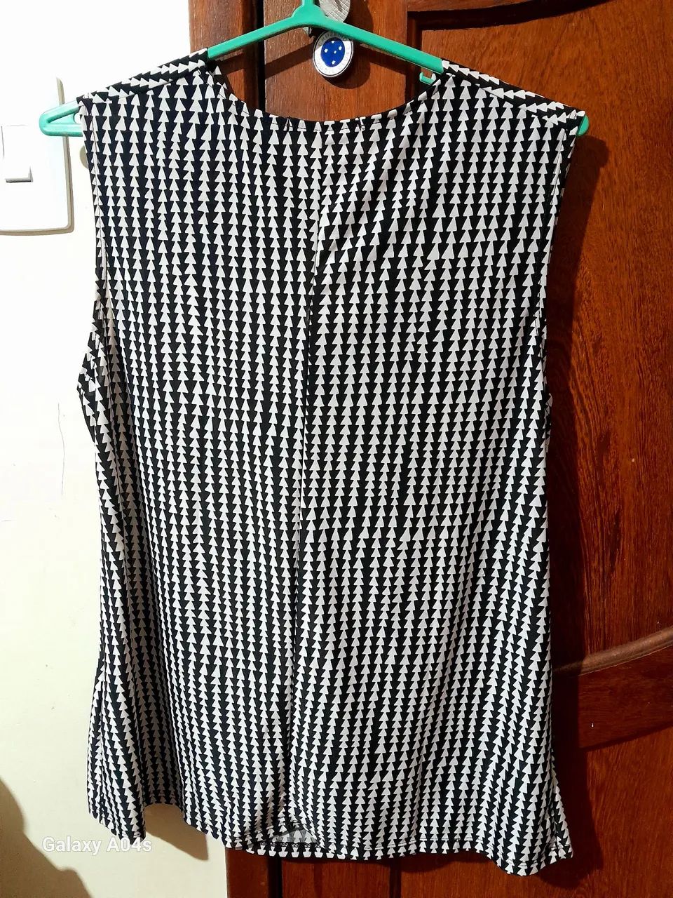 Blusa vintage geométrica - Foto 2