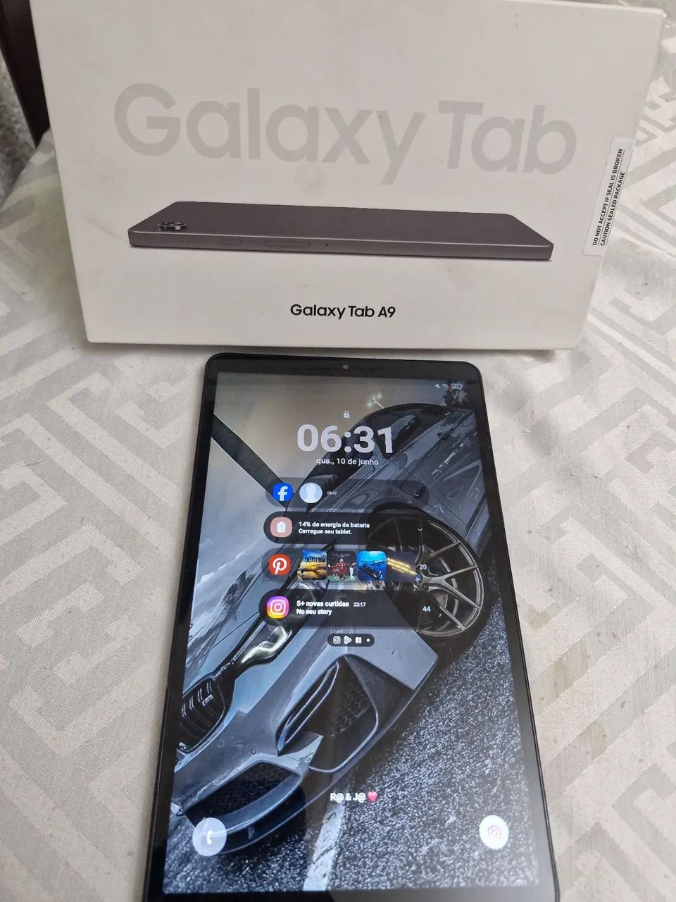 TABLET SAMSUNG A9 SÓ VENDA 