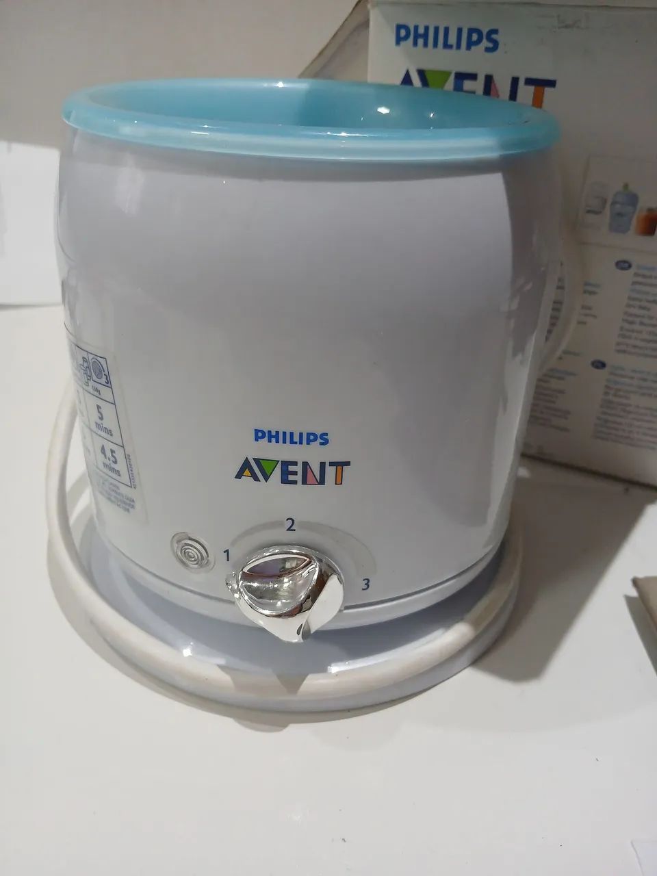 Aquecedor de mamadeira e comida express eletrico - Foto 3
