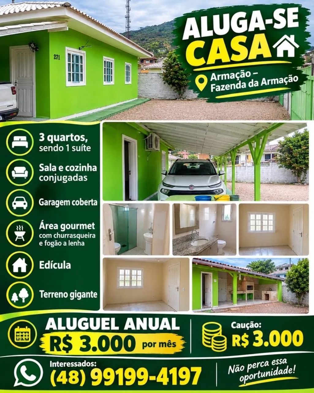 Aluga-se casa  - Foto 2