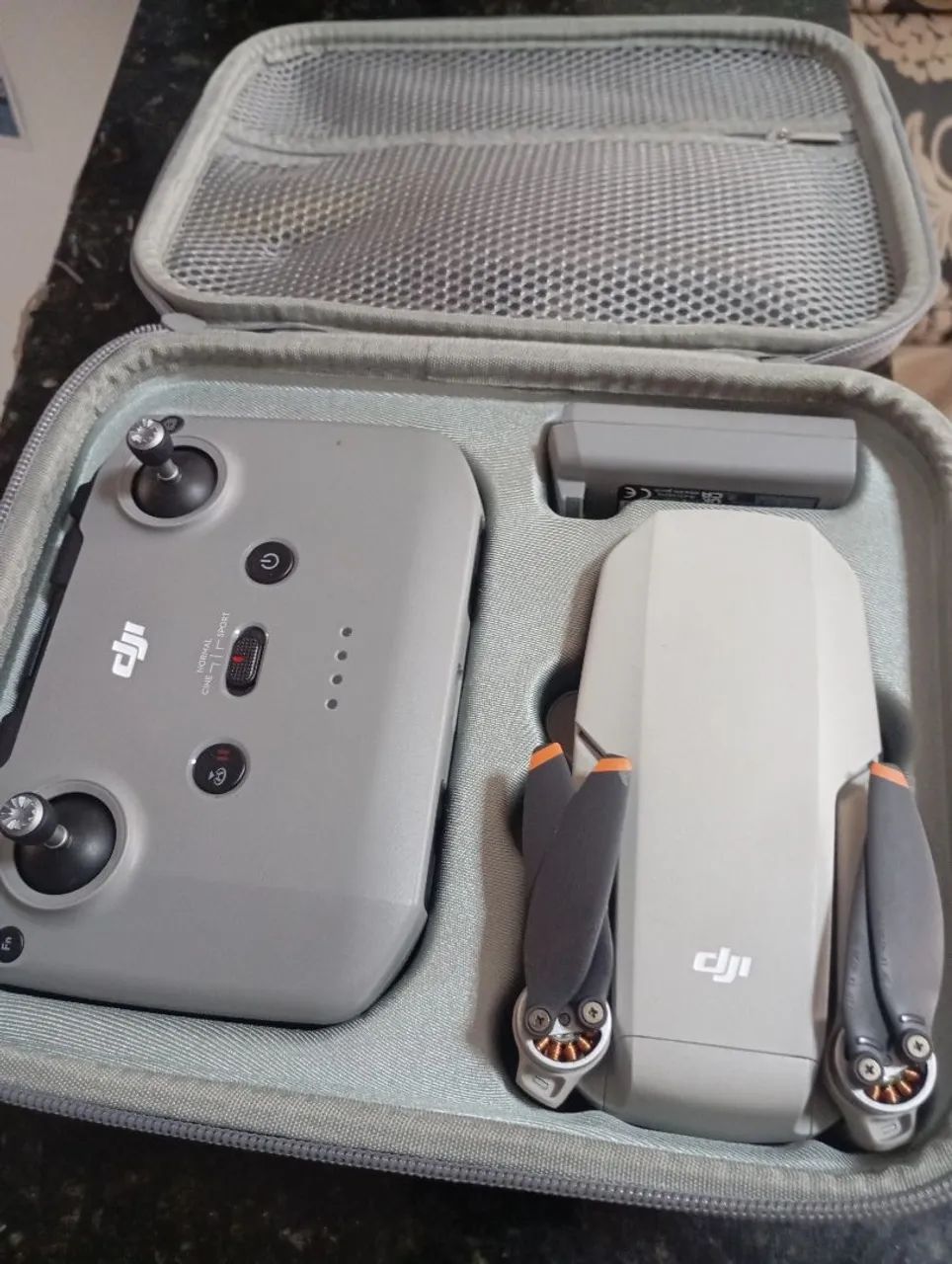 DJI mini 4k com case de transporte!<br>2.200