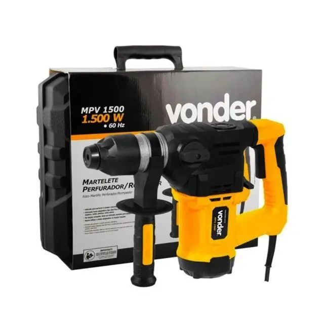 Martelete Perfurador SDS-Plus 5,5J 1500w MPV1500 Vonder - Foto 2