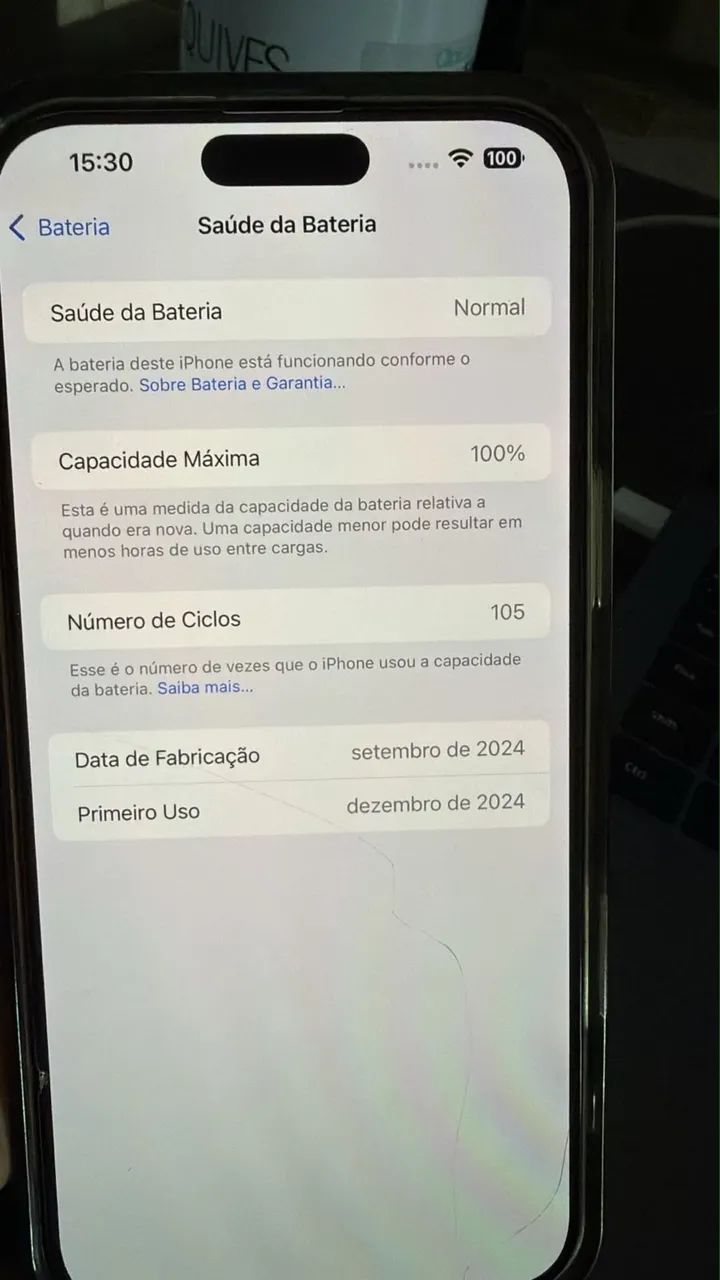 iPhone 16 Pro Max 256gb - bateria 100% - Foto 2