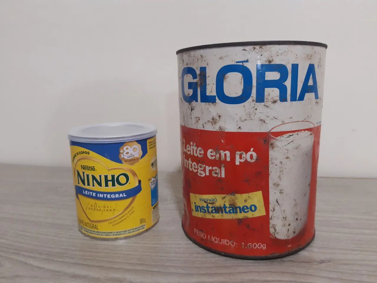 Antiga Lata Leite Glória - Foto 5