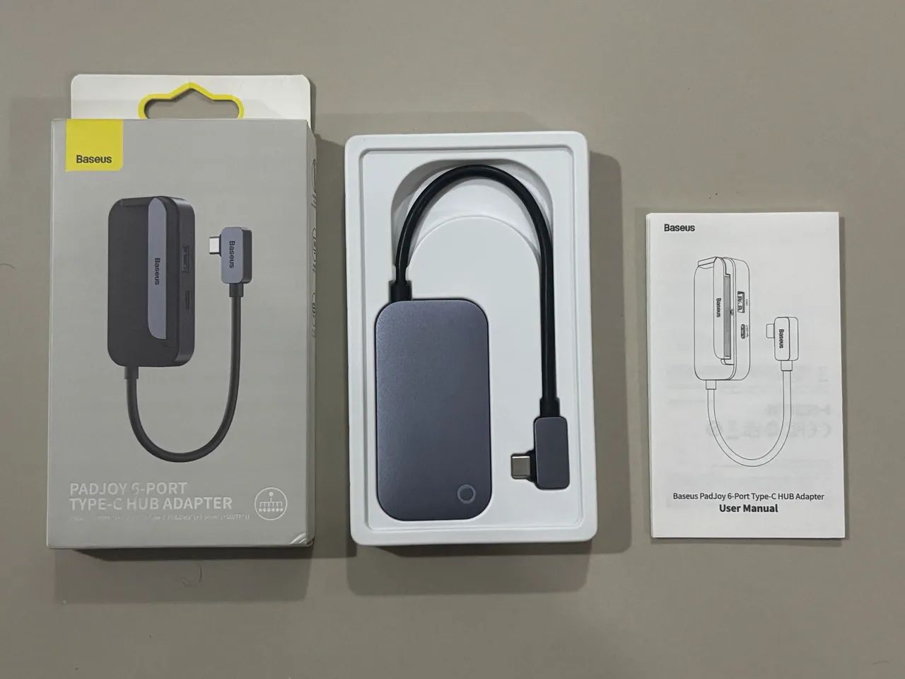 Hub USB-C Baseus para IPad com 6 portas