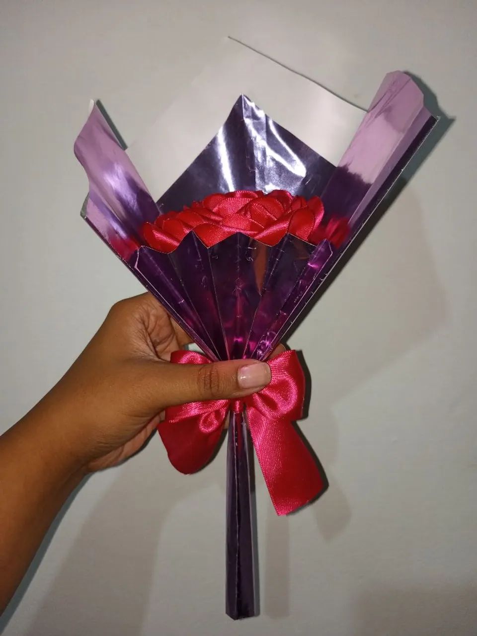 Flor de cetim - Foto 2