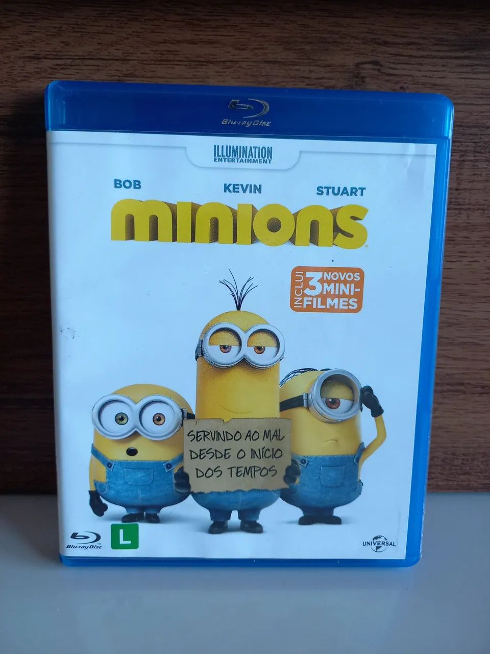 Blu-ray disc Os minions