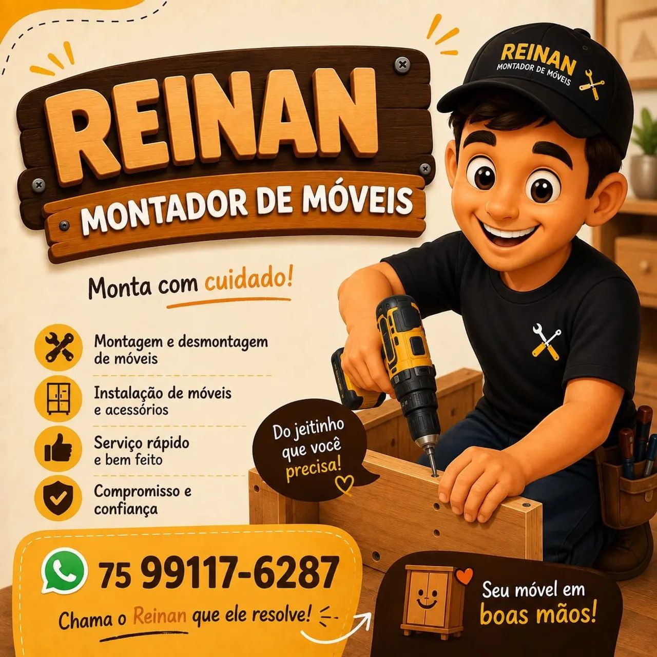 MONTADOR DE MÓVEIS 