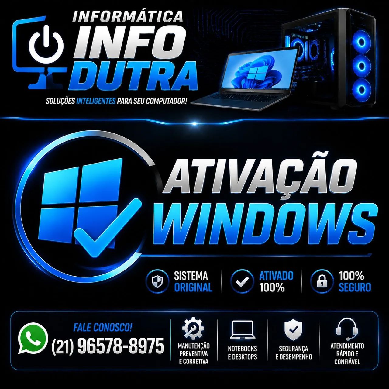 Ativação windows 