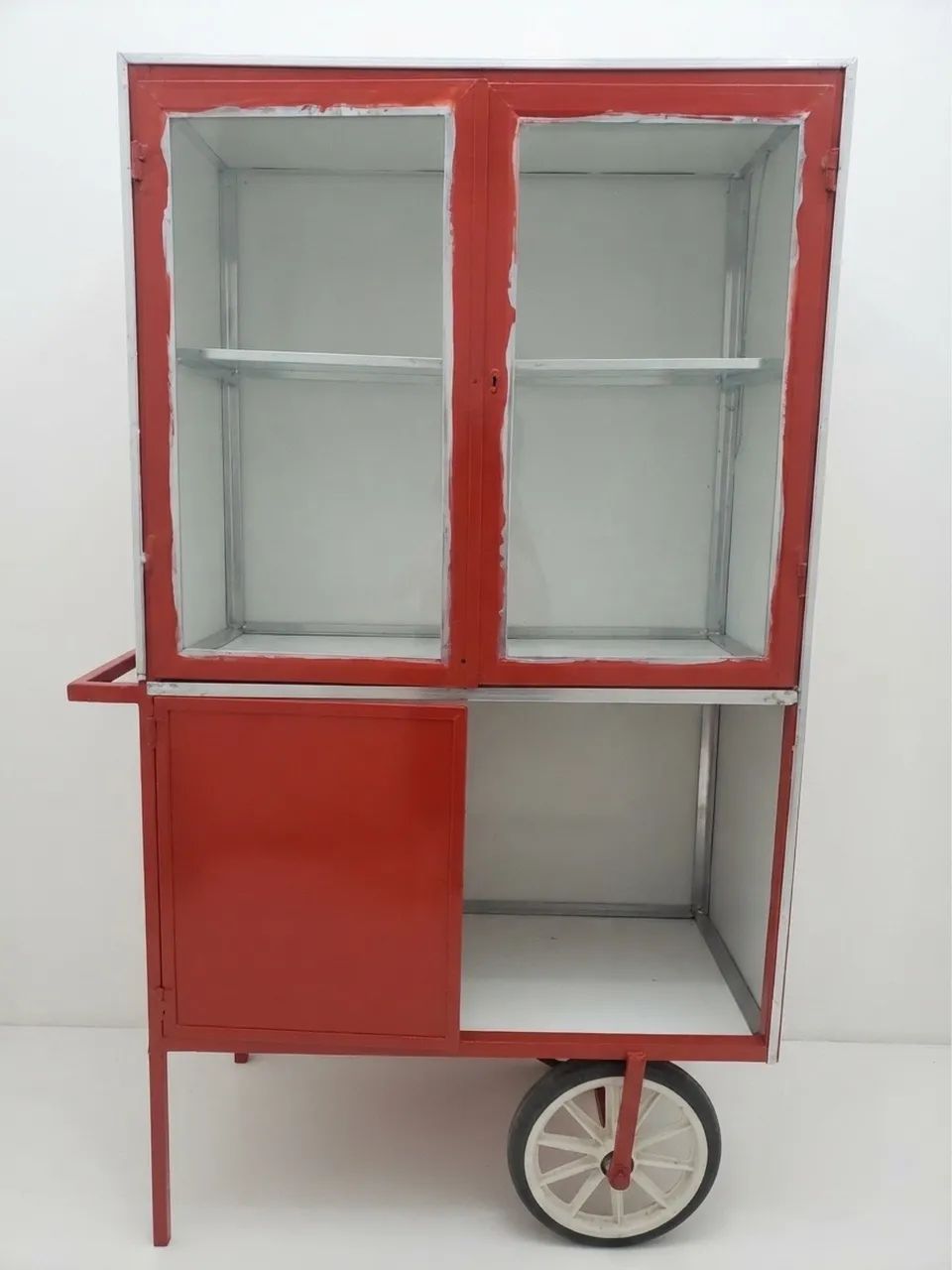 Carrinho Ambulante Expositor (Usado) - Salgados e Doces
