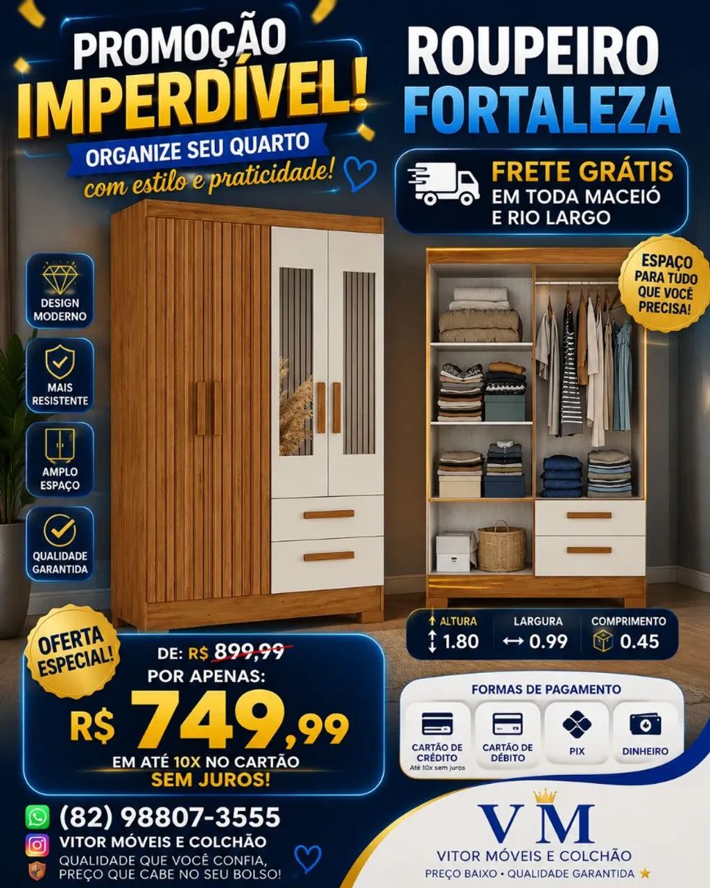 OFERTAS DE GUARDA ROUPA  - Foto 4